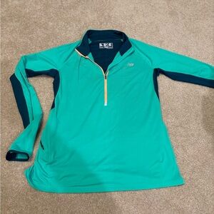 New Balance Green Long Sleeve Top